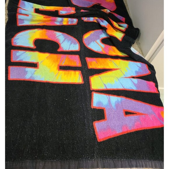 Lot of 2 Vintage Daytona Beach Tie Dye Terry Beach Towel 53x27 - Picture 12 of 14